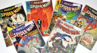 Lot 1218 - The Amazing Spider-Man Nos.43, 44, 46, 49, 50...