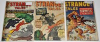 Lot 1241 - Strange Tales Nos.83, 101, and 109.