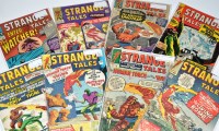 Lot 1243 - Strange Tales Nos.112, 116, 124, 128 and...