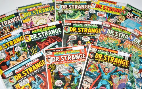 Lot 1255 - Marvel Premier Featuring Dr. Strange issues...