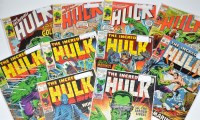 Lot 1292 - The Incredible Hulk Nos.115, 117-119, 123, 127,...