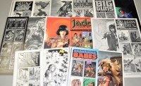 Lot 1318 - Comic Art portfolios ''Jade Warriors'', by...