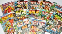 Lot 1361 - Iron Man Nos.21, 23, 24, 27-30, 32, 33, 35, 37,...