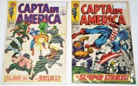 Lot 1378 - Captain America Nos.102 and 104.