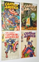 Lot 1380 - Captain America Nos.109 and 111-113. (4)