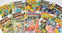 Lot 1381 - Captain America Nos.114, 118-120, 122, and 124-...