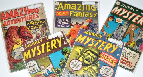 Lot 1385 - Journey Into Mystery Nos.59,74 and 79;...