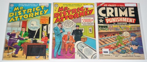 Lot 1406 - Crime And Punishment No.35 (February 1951);...