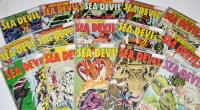 Lot 1444 - Sea Devils Nos.3, 5-7, 9, 11, 12, 14, 17, 21,...