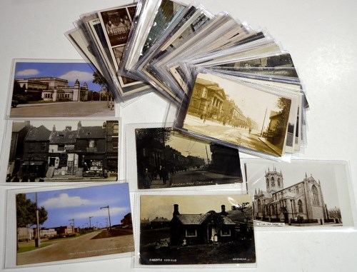 Lot 5 - Views of North East towns, to include: Benshaw...