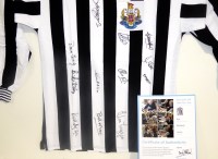 Lot 108 - A Newcastle United replica shirt from the 1969...