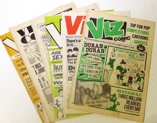 Lot 128 - Viz Comics: seven early issues, comprising: No'...
