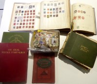 Lot 137 - A stamp collection, to include: various albums...