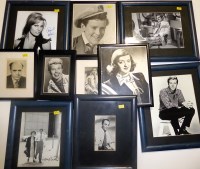 Lot 144 - A collection of signed black and white...