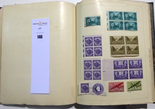 Lot 146 - An album of American and British interest...