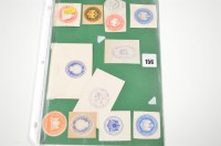 Lot 156 - Embassy stamps, including: Netherlands;...