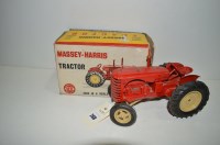 Lot 268 - A Lesney Massey-Harris tractor, red with cream...
