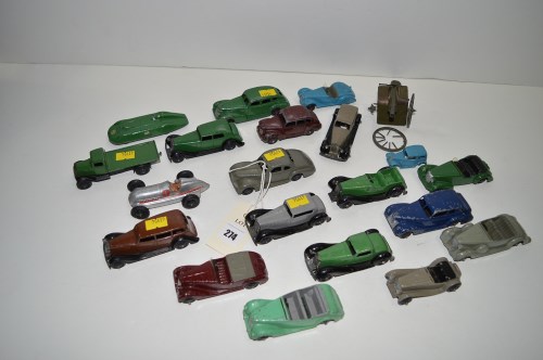 Lot 274 - A quantity of Dinky die-cast model vehicles,...