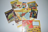 Lot 297 - Dinky, Matchbox and Meccano booklets, various.