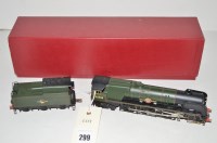 Lot 299 - Hornby Railways 00-gauge 4-6-2 locomotive,...