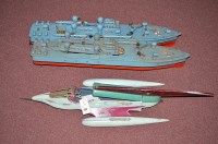 Lot 333 - An electric powered radio control rocket boat;...