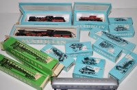 Lot 352 - A collection of Marklin railway models,...