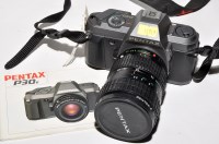 Lot 368 - A Pentax P30 T 35mm SLR camera, fitted a...