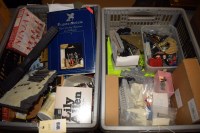 Lot 1019 - A collection of military and fantasy models,...