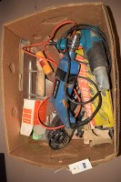 Lot 1056 - A Bosch CSB 680/2E electric drill, together...