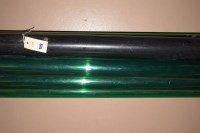 Lot 1119 - A bundle of eight plastic rod tubes.