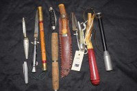 Lot 1157 - A collection of various of pen and sheath...