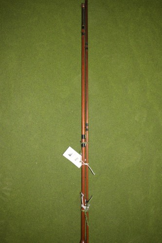 Lot 1178 - A three-piece Green Heart fly fishing rod