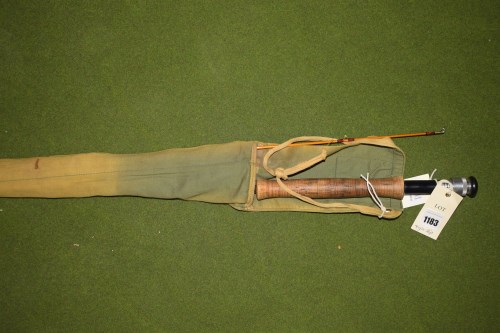Lot 1183 - Hardy's of Alnwick: a two-piece split cane 9ft....