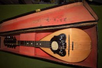 Lot 1206 - A Neopolitan mandolin, late 19th Century, with...