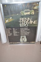 Lot 1261 - Original poster for Porsche Renn-Termine, 1970,...