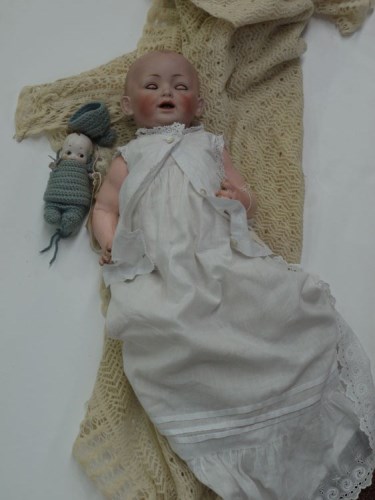 Lot 19 - A Kestner, Germany, bisque head doll, stamped...