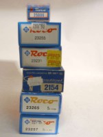Lot 40 - Six Roco electric type locomotives, all boxed,...