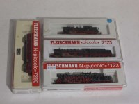 Lot 45 - Four Fleischmann locomotives, no's. 7065, 7175,...