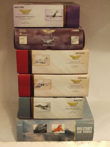 Lot 56 - Six Corgi The Aviation Archive die-cast...