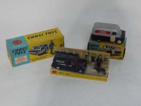 Lot 62 - A Corgi Toys B.N.C. mini police van with...