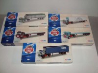 Lot 71 - Five Corgi Kings of the Road articulated...