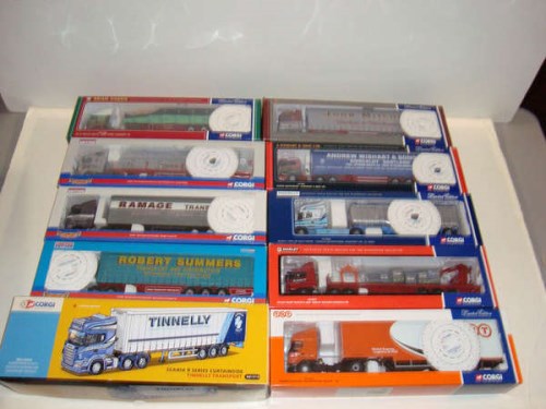 Lot 84 - Ten Corgi Limited edition Hauliers of Renown...