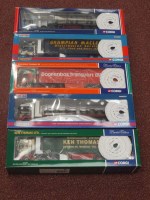 Lot 90 - Five Corgi Limited Edition articulated wagons,...