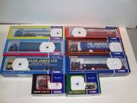 Lot 109 - Eight Corgi articulated vehicles, companies...