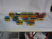 Lot 134 - A selection of Matchbox series industrial...