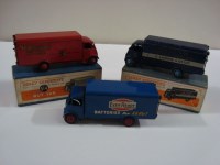 Lot 158 - Three named Dinky Toys Guy wagons, to include:...