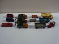 Lot 159 - Twelve Dinky die-cast toys, to include:...