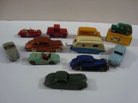 Lot 164 - Dinky Toys vehicles, to include: Jaguar, 157;...