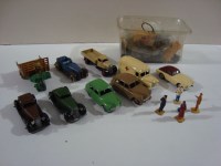 Lot 168 - Dinky Toys vehicles, to include: Motocart...