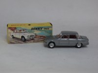 Lot 179 - A Dinky Toys Alfa Romeo Giulia 1600 TI, grey,...